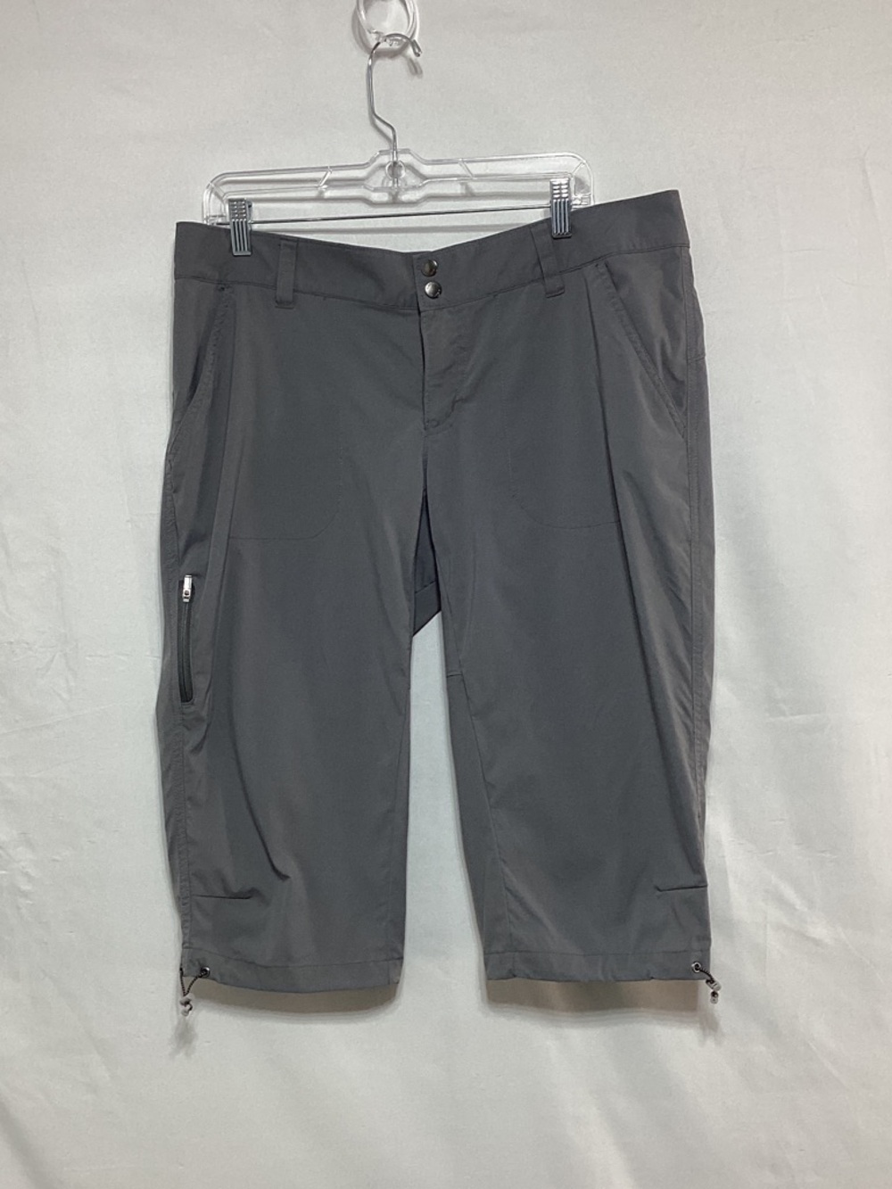 Columbia Charcoal Gray Women's Stretch Outdoor Capris